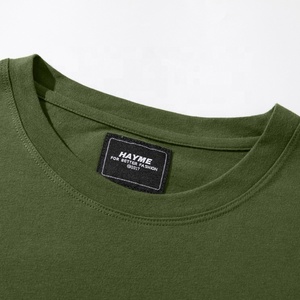 Vente en gros 100% coton biologique T-shirt pour homme Graphique personnalisé Streetwear lourd Design surdimensionné de haute qualité Caractéristiques imprimées - Product Image 3