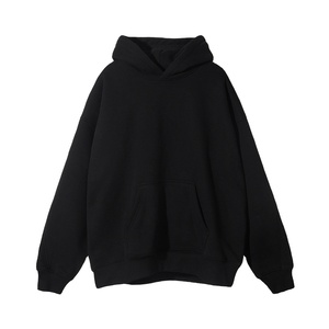 Sweat à capuche surdimensionné pour homme en coton 100% de haute qualité, tissu tricoté pour l'hiver, col à capuche, logo personnalisé, impression numérique sur le devant, 2025 - Product Image 2