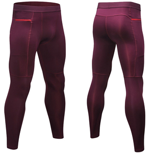 High Quality New Latest Best Design <b>Men</b> Athletic <b>Compression</b> Leggings Base Layer Workout <b>Tights</b> Custom Logo Waist Length <b>For</b> Man - Product Image 1