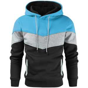 Sweat à capuche pour homme en coton uni, chaud et doublé polaire, idéal pour l'hiver et la gym, style oversize, multi-usages, service OEM, faible prix, faible MOQ. - Product Image 6