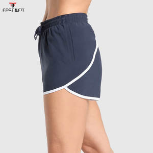 Shorts Deportivos Casuales de Verano para Mujer, a Cuadros, Transpirables, de Cintura Alta, Ajustados, con Logotipo Personalizado, de Secado Rápido, al por Mayor - Product Image 3