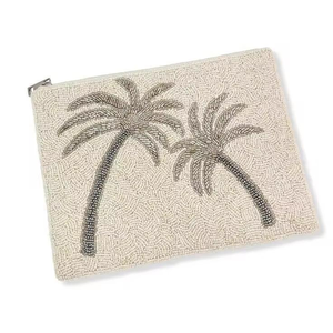 Elegante y Clásico Monedero de Mano con Patrón de Dibujos Animados Bordado a Mano con Cuentas, Portátil, con Soporte para Lápiz Labial, Personalizable - Product Image 3