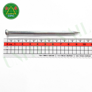 Prix d'usine, vente en gros : Clous en acier de 3,7 pouces pour meubles et construction, à tige lisse et à tête quadrillée, en boîte - Product Image 5