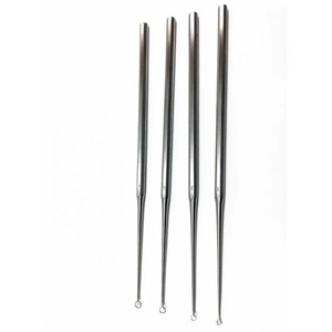 Ensemble de curettes dermiques manuelles de haute qualité, 6 pièces, 1 mm-6 mm, acier inoxydable de qualité médicale, certifié CE, instruments chirurgicaux pour ORL - Product Image 3