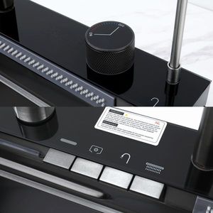 Lavello da Cucina Monoblocco in Acciaio Inox 304 con Rubinetto a Cascata per Verdure e Uso Domestico - Product Image 6