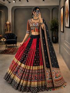 Malai Faux Georgette Magnifique travail de miroir véritable, dentelle dorée Gota Zari, longueur au sol, séchage rapide, sans plis, protection solaire - Product Image 2
