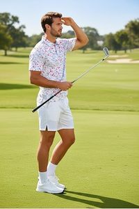Chemise à manches courtes anti-rides personnalisée pour hommes avec logo brodé, coton premium 200g, directement de l'usine - Product Image 3