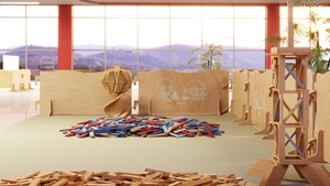 Top Sales personalizzabile ufficio e Home room pannelli divisori in legno diveders per interni decori - Product Image 3