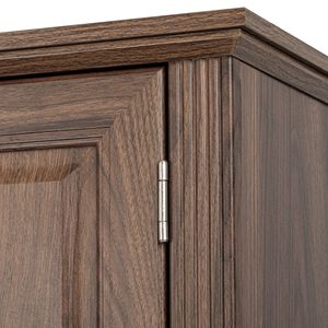 Armadio dispensa da cucina stile rustico alto 180 cm con 3 organizer estraibili e 6 ante - Product Image 6