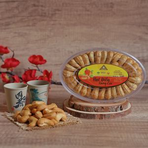 Noix de cajou grillées de qualité supérieure W180 400g Boîte cadeau Marque Dong Phu Fournisseur direct d'usine du Vietnam Prêt à l'emploi - Product Image 2