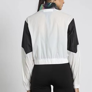 100% Polyester Windbreaker <b>Jackets</b> 2026 for Women Fashion <b>Workout</b> Windproof Zipper <b>Jackets</b> Woman Zip up Nylon <b>Jackets</b> - Product Image 3
