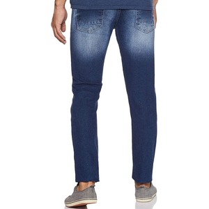 Pantalones Vaqueros Casuales de Invierno Transpirables para Hombre, de Pierna Ancha, Lavado Nieve, Ajuste Holgado, Secado Rápido, Ligeros, de Cintura Media - Product Image 1