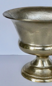 Diseño atractivo, metal de aluminio, decoración del hogar, urna de flores de oro antiguo para centros de mesa de boda, maceta de suelo de boda de alta calidad - Product Image 4