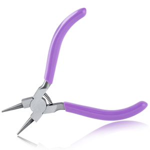 Custom Brand Logo Round Nose Pliers Mini Precision <b>Wire</b> Bender <b>Crafting</b> Tool For Professional Jewelry Workshop Equipment - Product Image 1