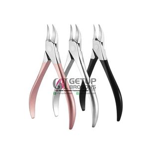 High Quality Powder coating And silver style cuticle Nail Nippers Stainless Steel with colors/Logo - Product Image 1