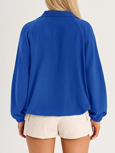 Sudadera con Cierre de Cremallera para Mujer, Protección Solar UPF 50+, Chaqueta Cortavientos Ligera para Correr, Senderismo y Actividades al Aire Libre, con Bolsillo - Product Image 2