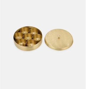 The Makers Mark Premium Metal Masala Box for Storing Herbs Spices and Seasonings in Modern Kitchens - Product Image 4
