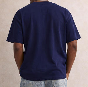 Camisetas de Punto con Serigrafía para Hombre en Diferentes Colores, Transpirables, de Secado Rápido, Estilo Urbano, Seda/Algodón, Precio Bajo - Product Image 2