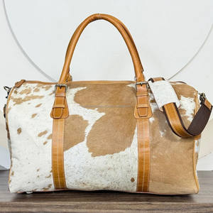 Bolsa de Viaje de Cuero Vacuno Resistente, Hecha a Mano, Estilo Occidental, para Fin de Semana, Personalizada por el Fabricante, 2026 - Product Image 5