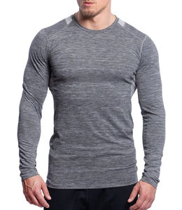 T-shirt de compression personnalisé pour homme, séchage rapide, fitness, sport, t-shirt de compression respirant pour la course à pied et l'entraînement - Product Image 3