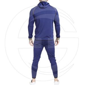 Precio de fábrica Ropa deportiva para hombre 2 en 1 con capucha, chándal de maternidad, venta al por mayor, personalizado, para entrenamiento, corte recto y apilado - Product Image 2