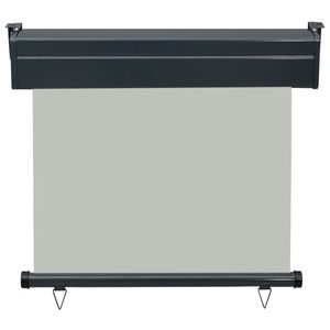 Toldo Lateral para Balcón de Aluminio, Acero y Poliéster de 33.5 x 98.4 Pulgadas para Cubrir el Balcón Lateral en Exteriores - Product Image 4