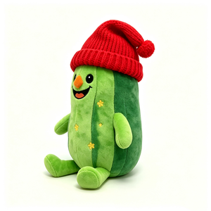 Peluche concombre personnalisée, peluche concombre, peluche légume, adorable peluche concombre, adorable jouet en peluche légume - Product Image 5