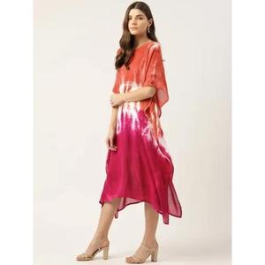 Caftán Estampado de Alta Calidad Hecho a Mano para Mujer, Vestidos Casuales de Algodón Estampado para Mujer - Product Image 2