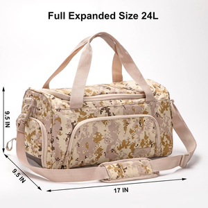 Sac de pêche isotherme étanche avec poignée et sangle, grand sac de pêche isotherme imperméable avec impression par sublimation, sacs de plongée - Product Image 4