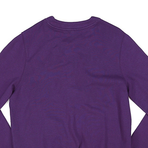 Nouveau style 2026 – Cardigan violet à col en V, manches longues, décontracté, avec rayures jaunes et boutons - Product Image 4