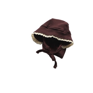 Retro nostálgico estilo europeo habenular sombrero infantil recién nacido bebé gorro sombreros niñas princesa primavera otoño sombreros - Product Image 4