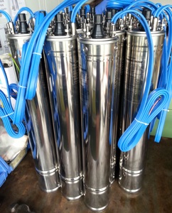 ปั๊มน้ำใต้น้ำหลายระดับแรงดันสูง Subwell 4SP สแตนเลส 1 แรงม้า 220V เฟสเดียว สำหรับการเกษตร OEM สายเคเบิลยาว 1.2 เมตร - Product Image 5
