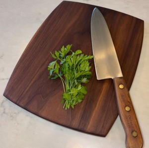 Durable Modern Kitchen Acacia <b>Wood</b> Chopping Board Deep Juice Groove Corner Hole Efficient Meat <b>Slicing</b> Eco-Friendly Kitchenware - Product Image 1