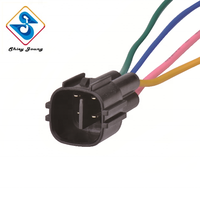 Arnés de Cables para Conector Macho de 4 Pines para Alternador, Arnés de Cableado Automotriz de 4 Vías, Arnés de Cables para Enchufe de Alternador de 4 Pines