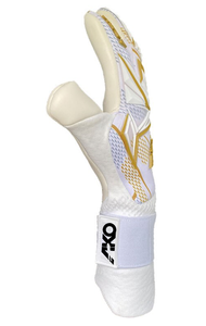 High Quality Advanced Control Soccer <b>Gloves</b> for Goalkeepers Adjustable Lace-<b>Up</b> Closure Finger Protection Strong Latex Palm B Ako - Product Image 3