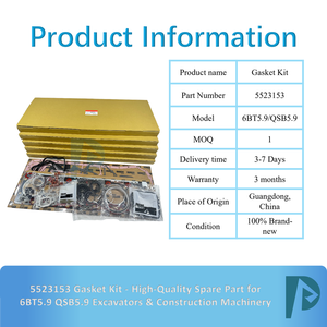 Kit de Juntas 5523153 - Repuesto de Alta Calidad para Excavadoras y Maquinaria de Construcción 6BT5.9 QSB5.9 - Product Image 3