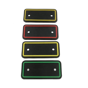 Patchs en caoutchouc personnalisés, rectangulaires, souples en PVC, vierges, flexibles, gaufrés, à coudre, avec fermeture auto-agrippante, imperméables et durables pour vêtements, chapeaux et sacs à dos - Product Image 4