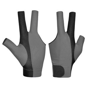 Gants d'entraînement mi-doigts pour hommes, personnalisés, gants de billard à 3 doigts, gants de snooker pour tireurs de queues, de la meilleure qualité - Product Image 3
