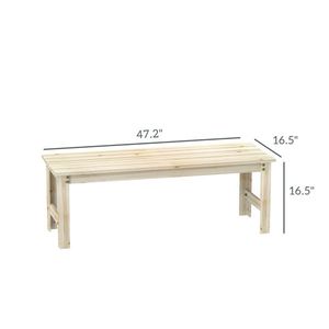 Panca da Giardino per Esterni, Elegante Arredo da Patio per Sedute Confortevoli - Product Image 3