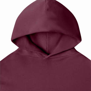 Wholesale 100% Cotton Pullover Cropped No String <b>Hoodies</b> for <b>Men's</b> Heavyweight Custom Logo Embroidered Plus Size Drop Shoulder - Product Image 3
