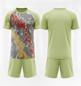 Conjunto de Uniforme de Fútbol Sublimado con Logotipo Personalizado, Uniformes de Entrenamiento de Secado Rápido, Equipación de Club, Estilo Retro, Corte 100% Automatizado - Product Image 6