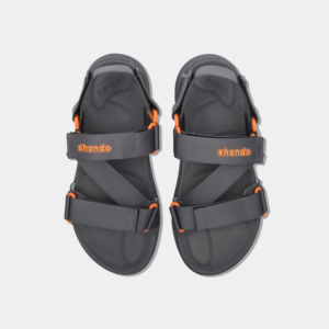 All-Season Casual <b>Platform</b> Sandals Unisex Dark Gray Lightweight with Open Toe & Removable Strap - Product Image 4