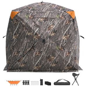 Capanno da Caccia Portatile e Resistente a 270 Gradi con Vista Panoramica per 4-5 Persone, Pop-Up, con Borsa per il Trasporto - Product Image 1