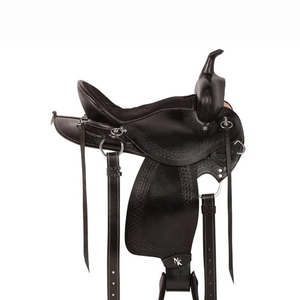 Silla de Montar Western Artesanal de Cuero Vacuno de Primera Calidad al por Mayor con Logotipo Personalizado para Equitación - Product Image 1