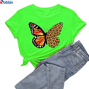 Nueva Camiseta Casual de Alta Calidad para Mujer, Corte Ajustado, Manga Corta, Tendencia de Moda, Color Sólido, Cuello Redondo, Tela Jersey Estampada - Product Image 3