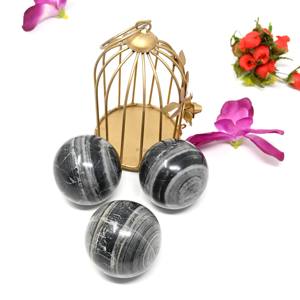 Bola de esfera de Reiki al por mayor, esfera de cristal turquesa africano Natural, Bola de piedra, bola de piedras preciosas, esfera Natural curativa - Product Image 4