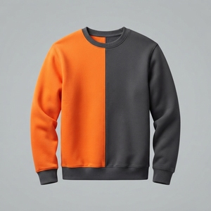 OEM Men's Winter <b>Lined</b> <b>Hoodie</b> Premium Breathable Casual Hooded Sweatshirt Solid Color Digital Printed Warm Adult Streetwear - Product Image 5