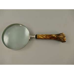 Loupe écologique à bord argenté pour la lecture et l'inspection – Articles nautiques – Fabricant sur mesure - Product Image 1