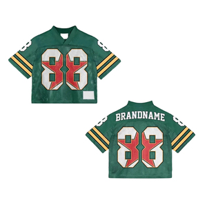 Camiseta de Fútbol de Malla Verde Unisex de Manga Corta con Número 8, Transpirable, Anti-UV, de Poliéster que Absorbe la Humedad, Ropa Deportiva para Equipos - Product Image 3