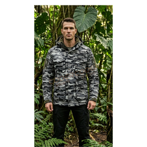 Veste de chasse d'hiver pour homme, coupe camouflage personnalisée, imperméable, coupe-vent, respirante, softshell, solide, confortable, pour la pêche, la randonnée tactique - Product Image 5